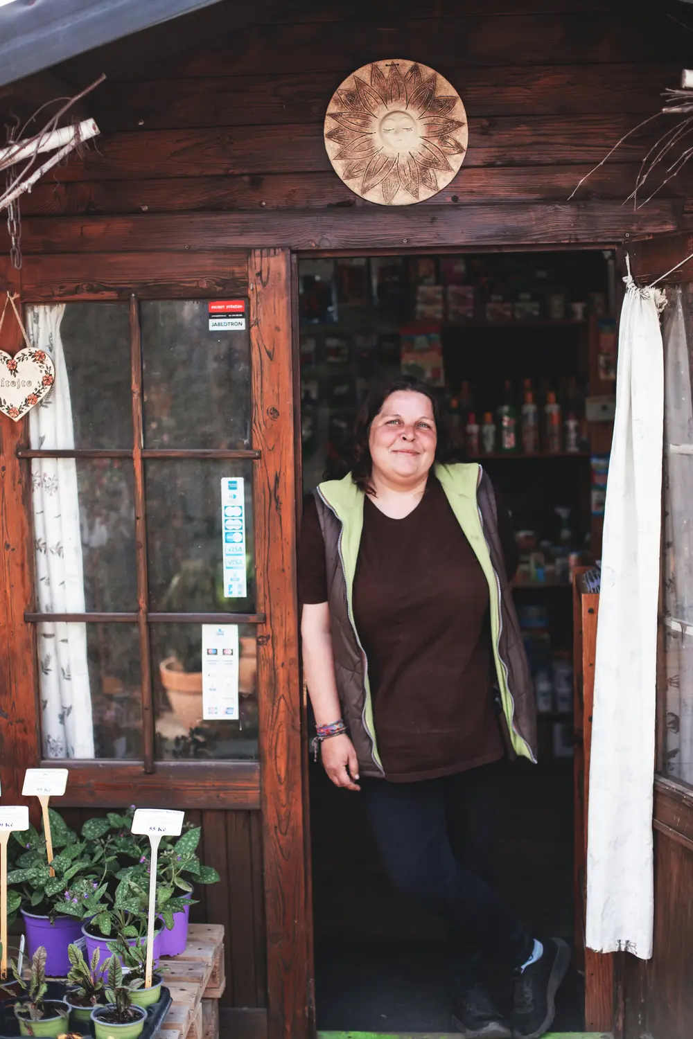 Galerie zahradnictví Svrkyně: zahradnice Petra