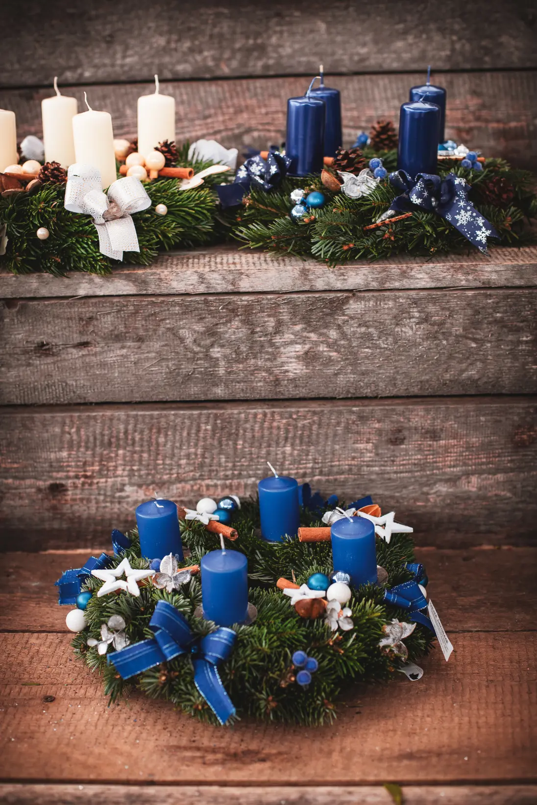 Adventní věnec z chvojí: vánoční nabídka Zahradnictví Svrkyně